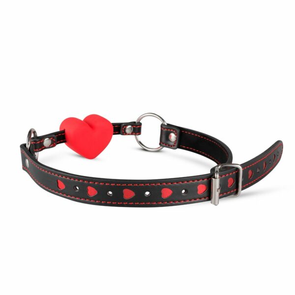 Силіконовий кляп у вигляді серця Whipped - Heart Ball Gag - Зображення 2