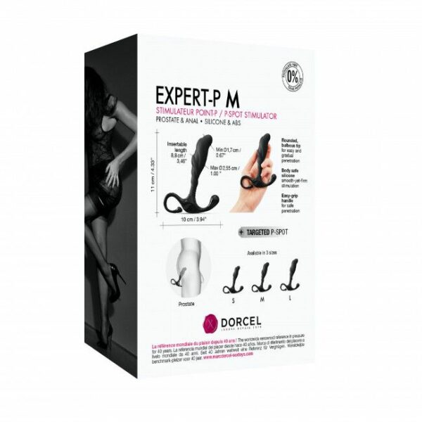 Ручний ергономічний масажер простати Dorcel Expert P size M - Зображення 6