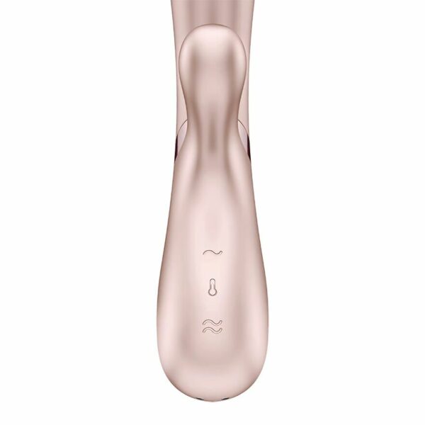 Смарт вібратор-кролик із підігрівом Satisfyer Hot Lover Nude - Зображення 3