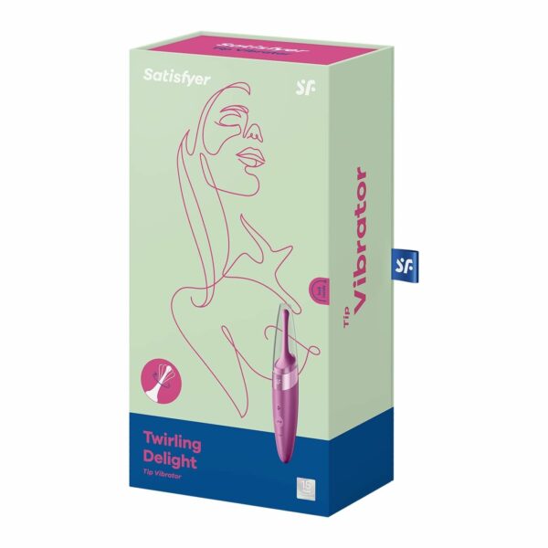 Вібратор для клітора Satisfyer Twirling Delight Berry - Зображення 6