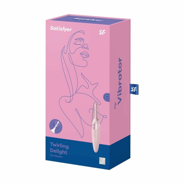 Вібратор для клітора Satisfyer Twirling Delight Rose - Зображення 6