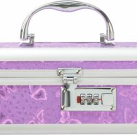 Кейс для зберігання секс-іграшок BMS Factory – The Toy Chest Lokable Vibrator Case Purple з кодовим