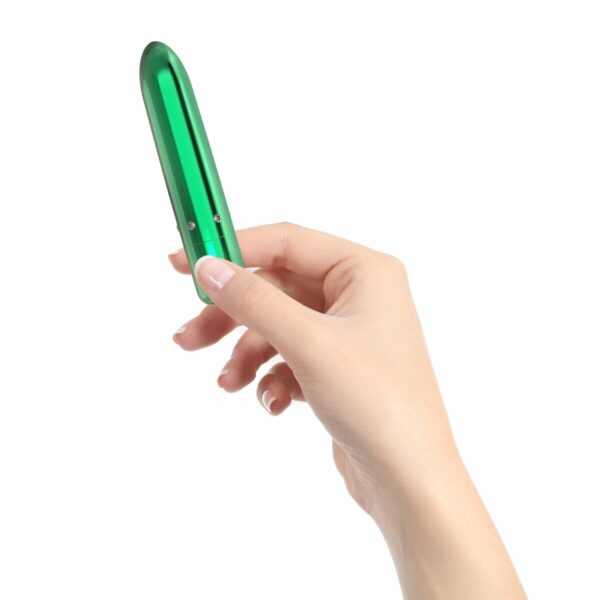 Віброкуля PowerBullet - Pretty Point Rechargeable Bullet Teal - Зображення 4