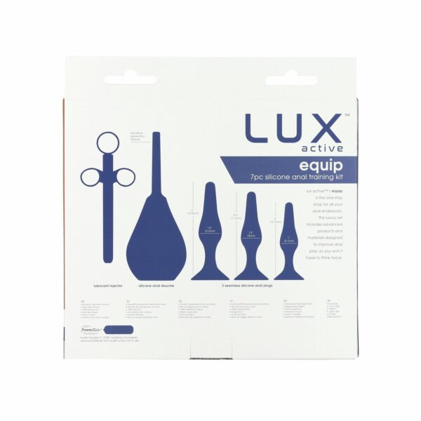 Набір анальних іграшок для новачків Lux Active – Equip – Silicone Anal Training Kit - Зображення 11