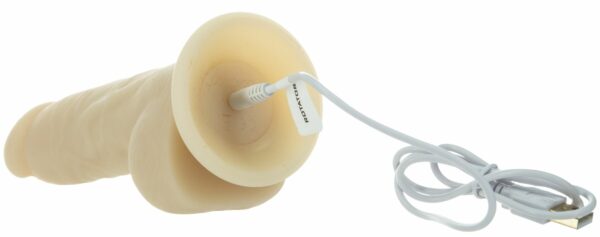 Фалоімітатор з вібрацією та ротацією Naked ADDICTION Chris 7″ Rotating & Vibrating Dong, пульт ДК - Зображення 4