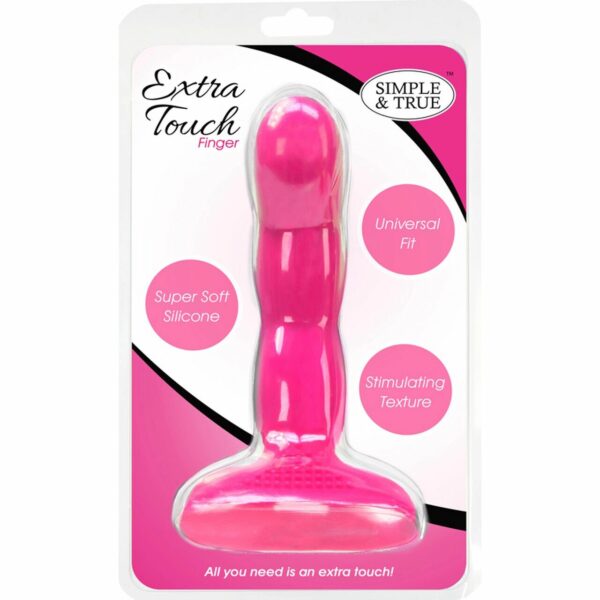 Насадка на палець Simple&True Extra Touch Finger Dong Pink - Зображення 6