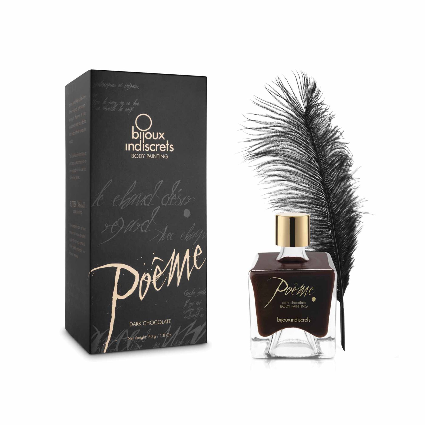 Фарба для тіла Bijoux Indiscrets Poême – Dark Chocolate - Зображення 2