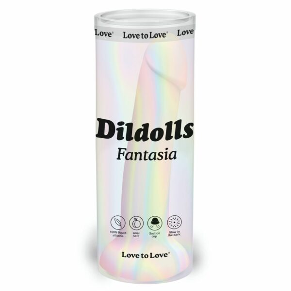 Дилдо, що світиться в темряві Love To Love DILDOLLS - FANTASIA ультрам’який - Зображення 8