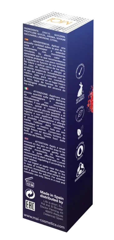 Їстівна масажна олія MAI Attraction Mojito Hot Kiss (50 мл) - Зображення 5