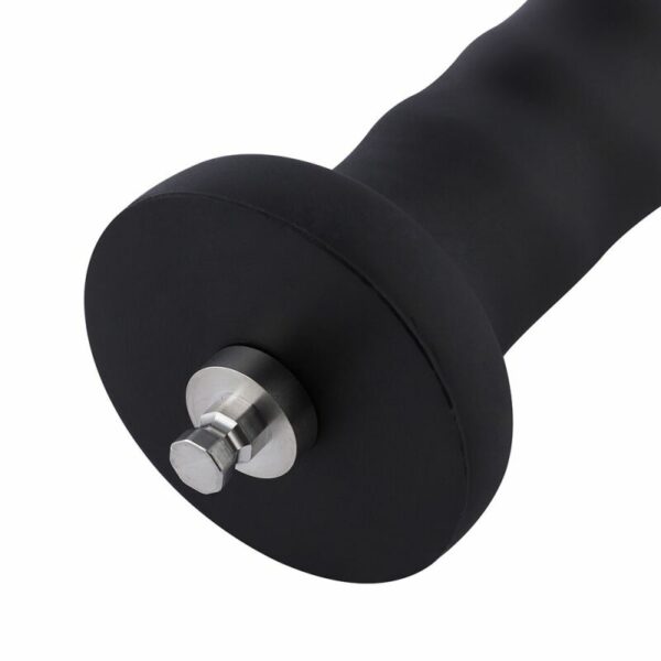 Силіконовий фалоімітатор для секс-машин Hismith 7.1″ Anal Dildo Black, система KlicLok - Зображення 4