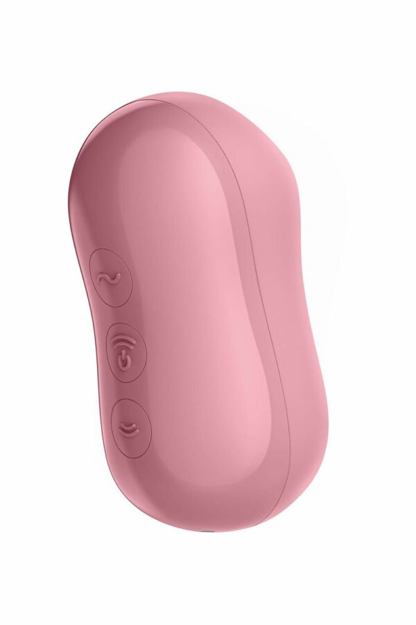 Вакуумний стимулятор із вібрацією Satisfyer Cotton Candy Light Red - Зображення 6