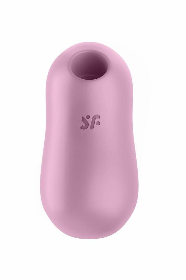 Вакуумний стимулятор із вібрацією Satisfyer Cotton Candy Lilac - Зображення 3