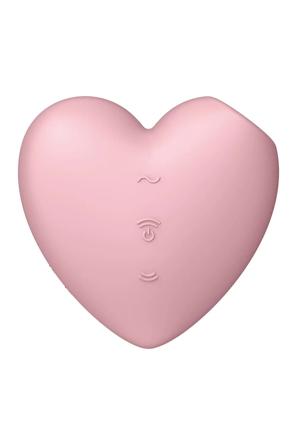 Вакуумний стимулятор-серце з вібрацією Satisfyer Cutie Heart Light Red - Зображення 6