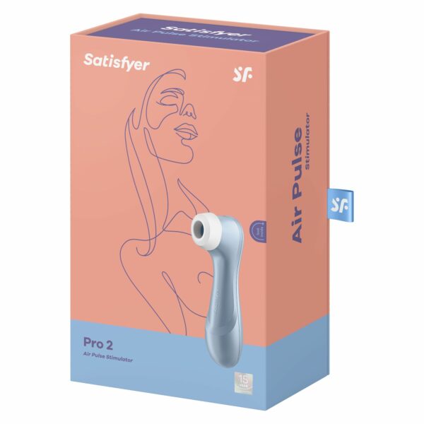 Вакуумний кліторальний стимулятор Satisfyer Pro 2 Blue - Зображення 9