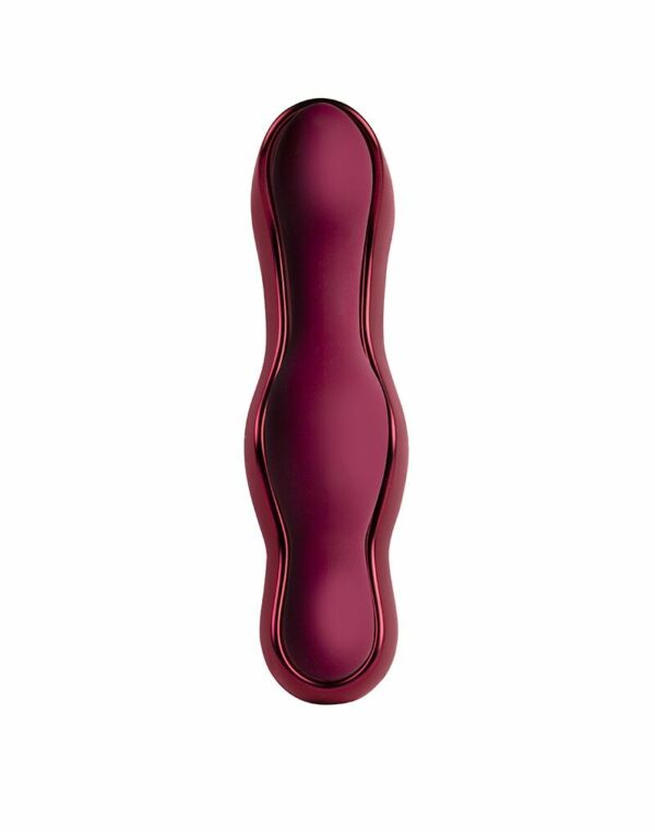 Універсальний sit-on-top вібратор Rocks Off Ruby Glow Blush, пульт ДК - Зображення 5