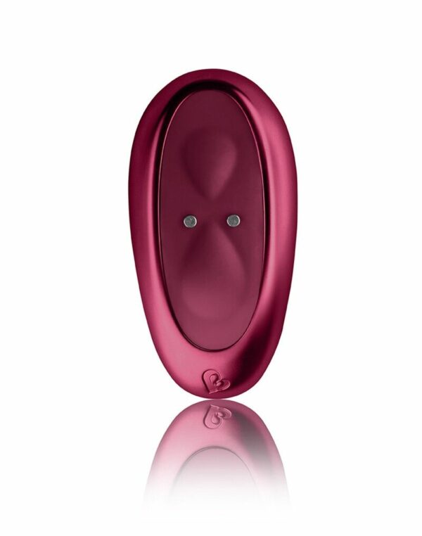 Універсальний sit-on-top вібратор Rocks Off Ruby Glow Blush, пульт ДК - Зображення 6