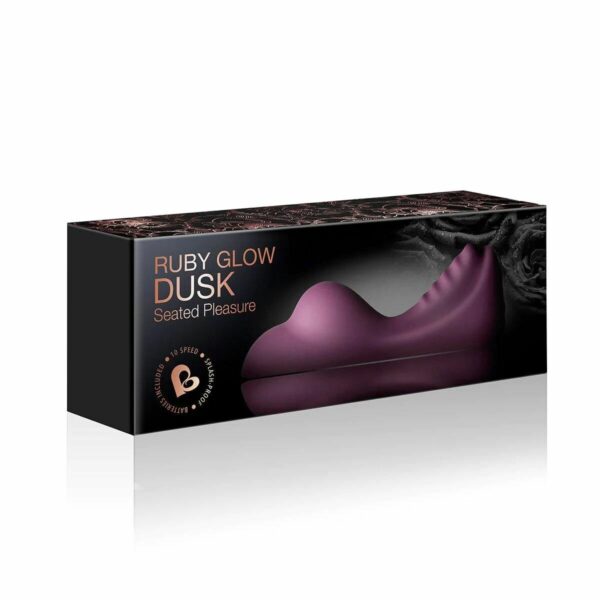 Вібромасажер Rocks Off Ruby Glow Dusk - Зображення 4
