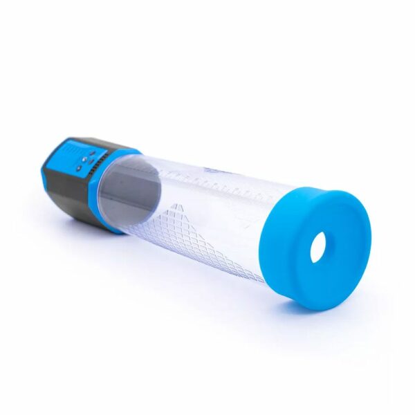 Автоматична вакуумна помпа Men Powerup Passion Enlargement system Blue, перезаряджувана, 5 режимів - Зображення 2