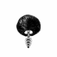 Alive Fluffy Twist Plug Black