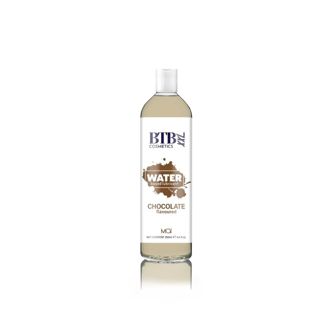 Змазка на водній основі BTB FLAVORED CHOCOLATE з ароматом шоколаду (250 мл) - Зображення 2