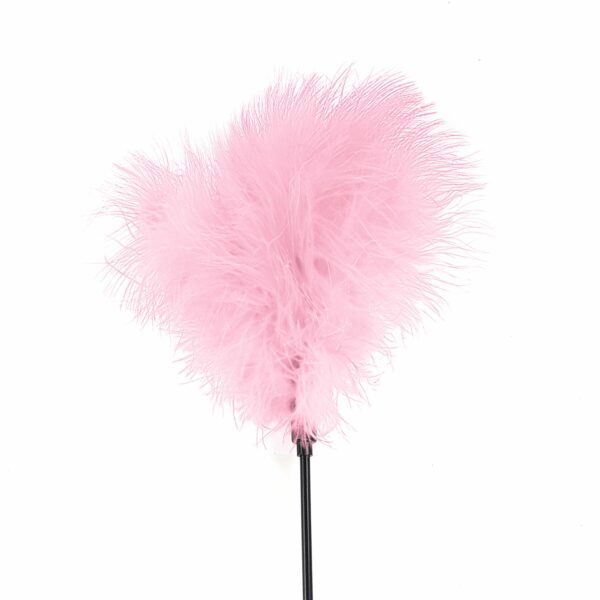 Лоскітка з пером індика Art of Sex – Feather Paddle, рожева - Зображення 2