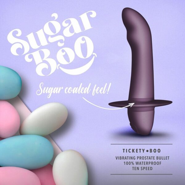 Масажер простати SugarBoo Tickety Boo, 10 рівнів інтенсивності, унісекс, підходить для точки G - Зображення 6