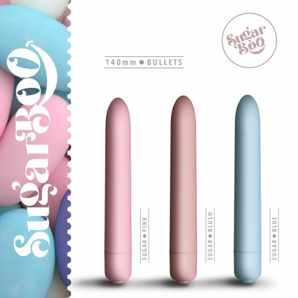 Мінівібратор SugarBoo Sugar Blue, 10 рівнів інтенсивності - Зображення 6