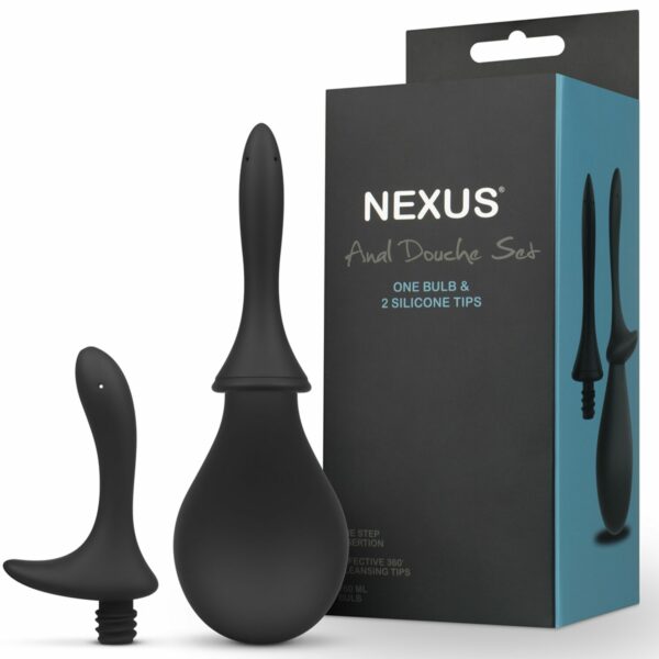 Анальний душ із двома насадками Nexus ANAL DOUCHE SET 260 ml - Зображення 6