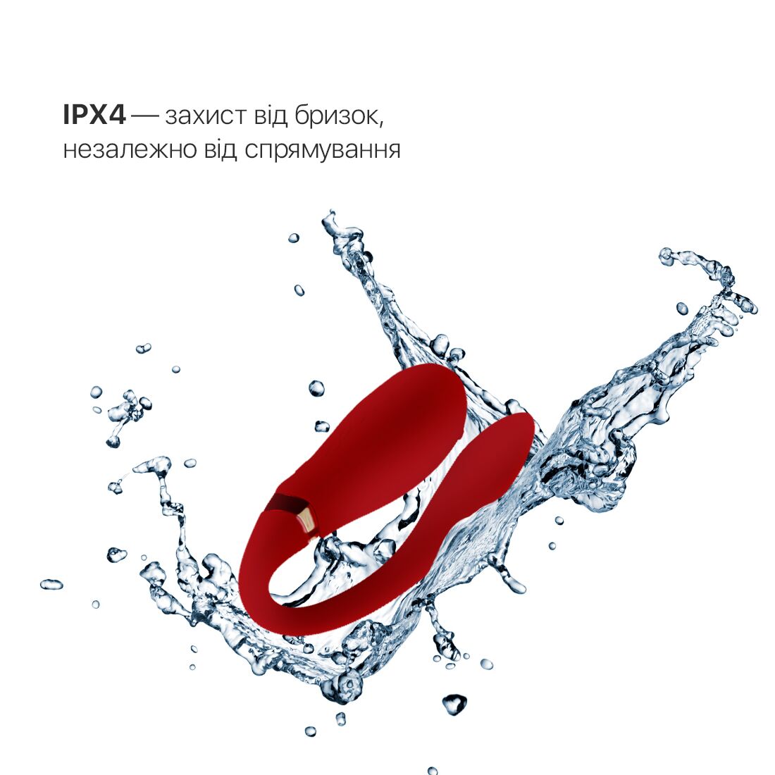 Смартвібратор для пар Zalo — Fanfan Bright Red - Зображення 6