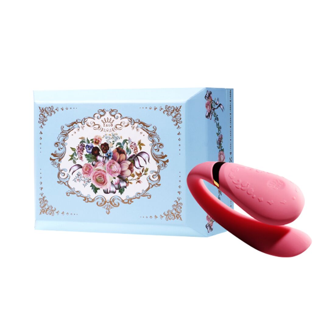 Смартвібратор для пар Zalo Fanfan set Rouge Pink, пульт ДК - Зображення 10