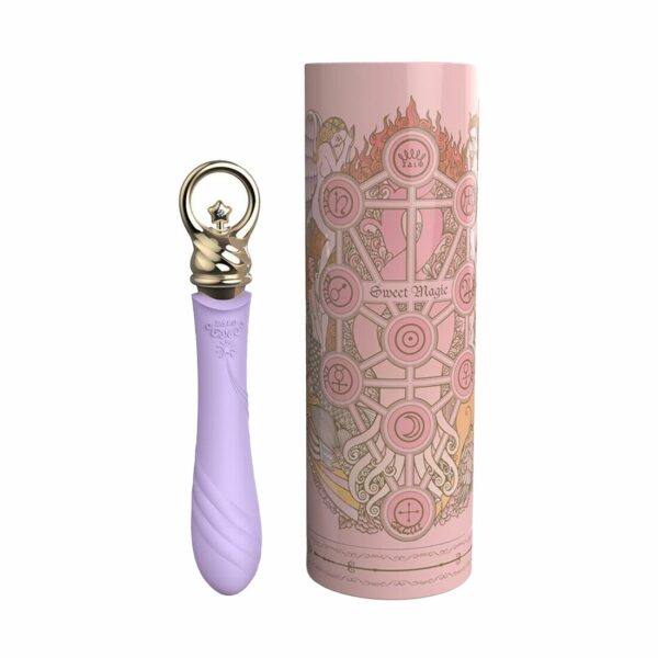 Вібратор для точки G із підігрівом Zalo Sweet Magic - Courage Fantasy Violet - Зображення 9