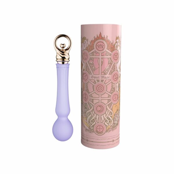 Вібромасажер із підігрівом Zalo Sweet Magic - Confidence Wand Fantasy Violet - Зображення 9