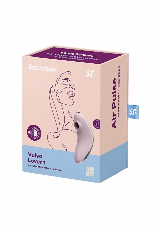 Вакуумний вібратор Satisfyer Vulva Lover 1 Violet - Зображення 5