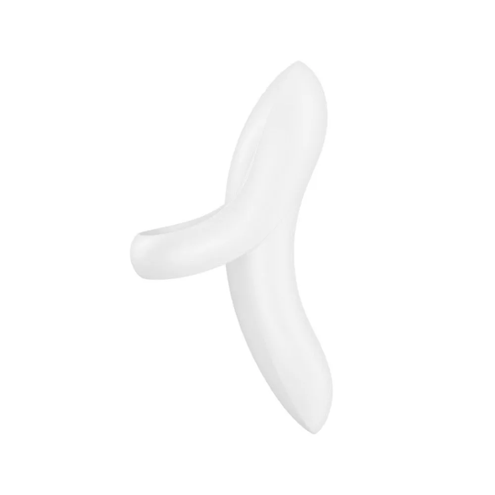 Вібратор на палець Satisfyer Bold Lover White, гнучкий - Зображення 2