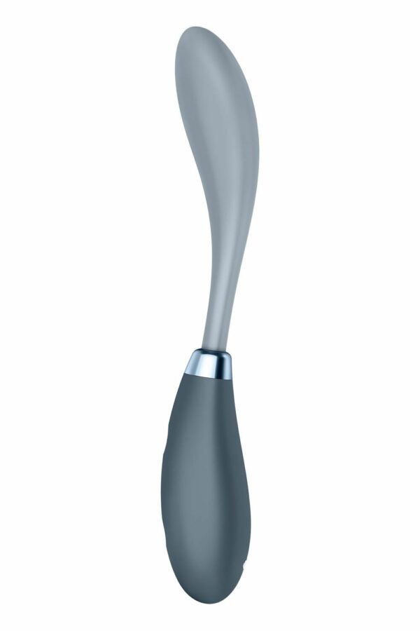 Вібратор Satisfyer G-Spot Flex 3 Grey, гнучкий стовбур із фіксацією положення - Зображення 2