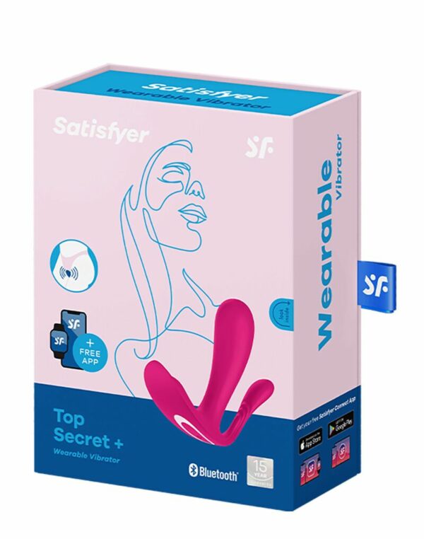 Подвійний смарт-вібратор у трусики Satisfyer Top Secret+ Pink - Зображення 6