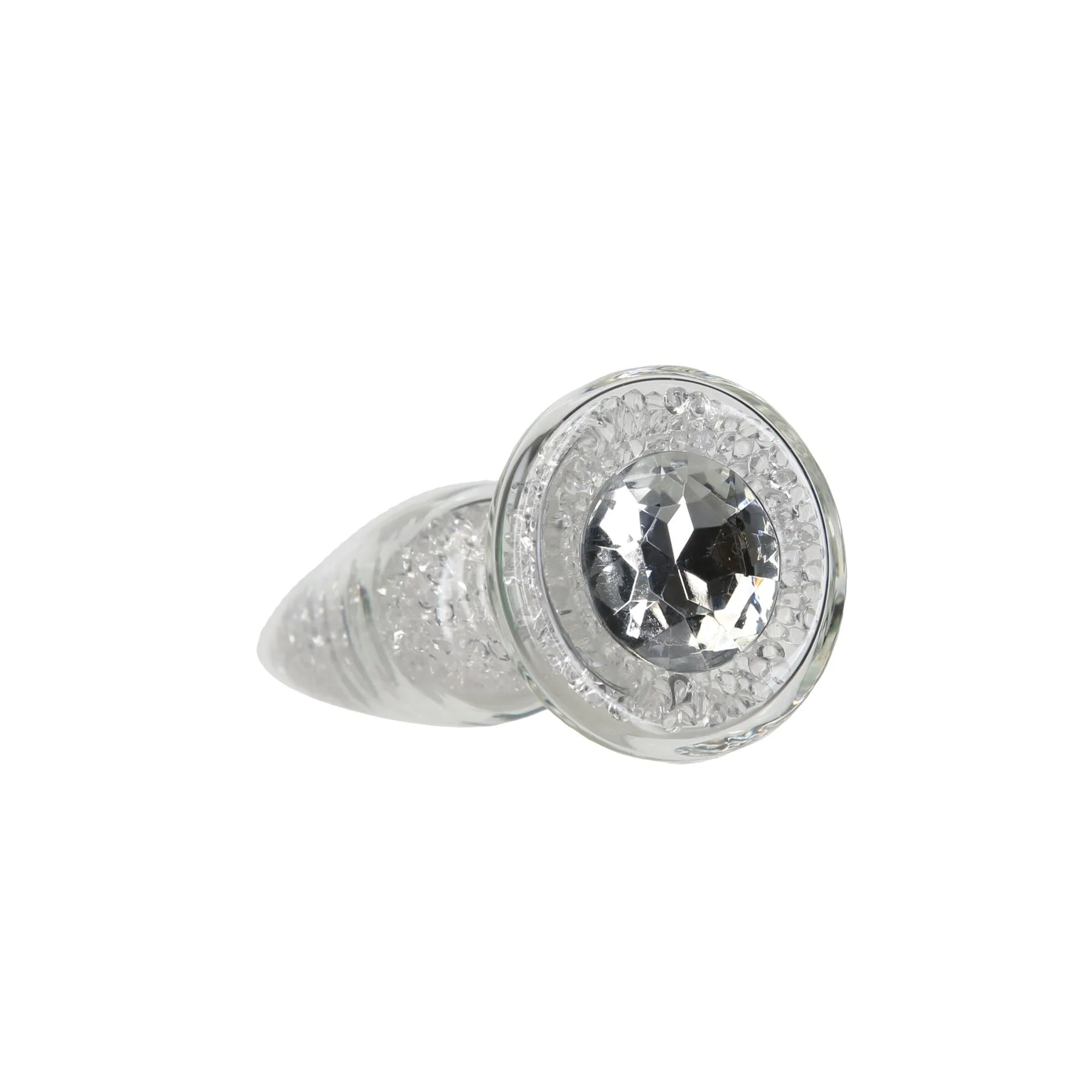 Скляна анальна пробка Pillow Talk Fancy Luxurious Glass Anal Plug, ⌀3,1см, віброкуля в подарунок - Зображення 2