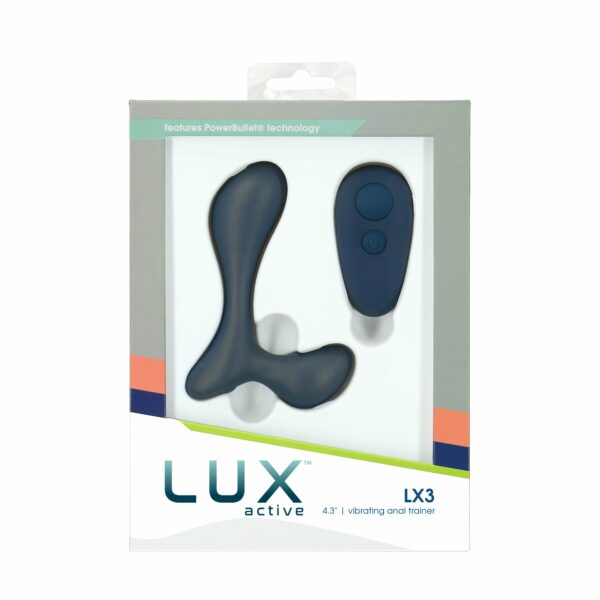 Вібромасажер простати Lux Active LX3 Vibrating Anal Trainer, пульт ДК - Зображення 4