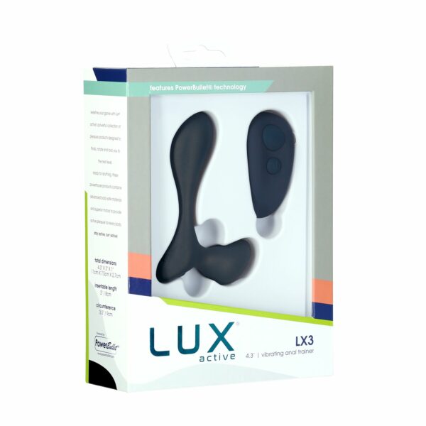 Вібромасажер простати Lux Active LX3 Vibrating Anal Trainer, пульт ДК - Зображення 5