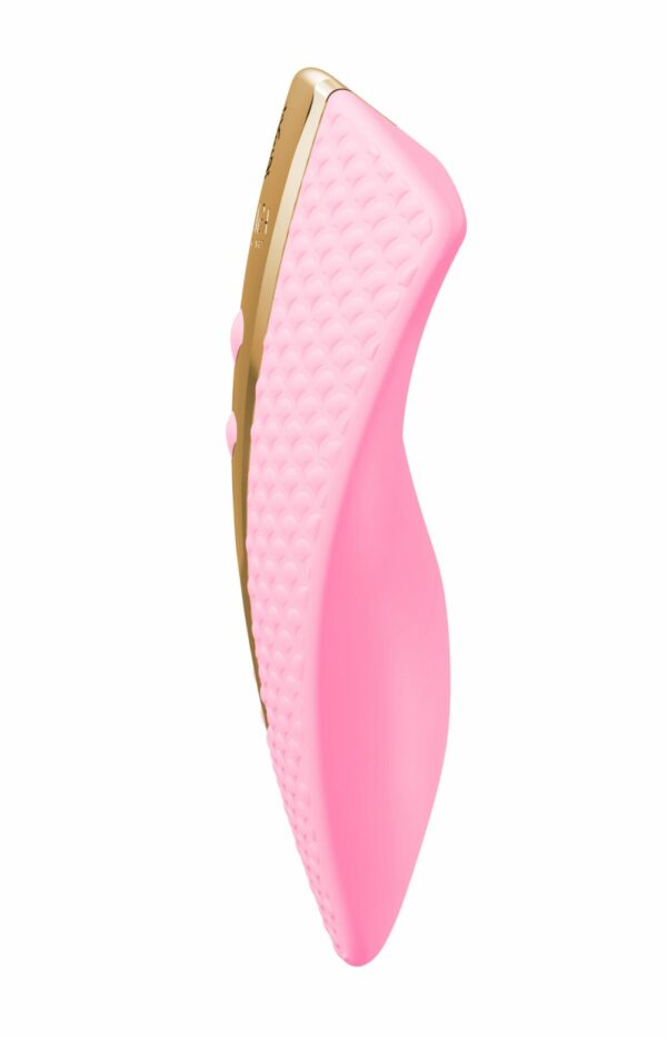 Кліторальний вібратор Shunga Obi Light Pink - Зображення 3