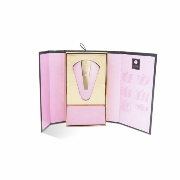Кліторальний вібратор Shunga Obi Light Pink - Зображення 7