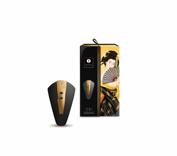 Кліторальний вібратор Shunga Obi Black - Зображення 7