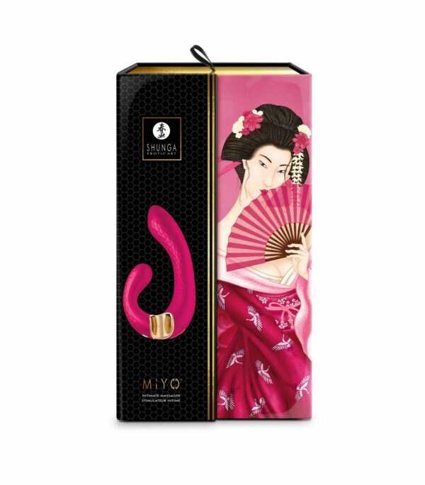 Вібратор-кролик Shunga Miyo Raspberry - Зображення 6