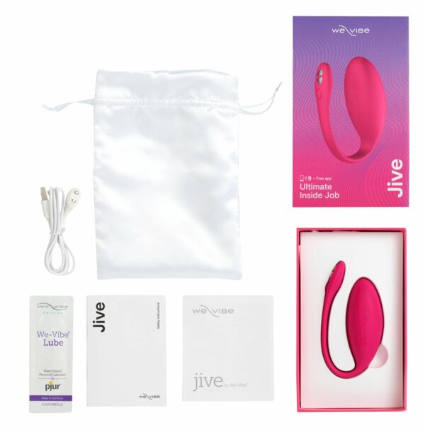 Смарт-віброяйце We-Vibe Jive Electric Pink - Зображення 7