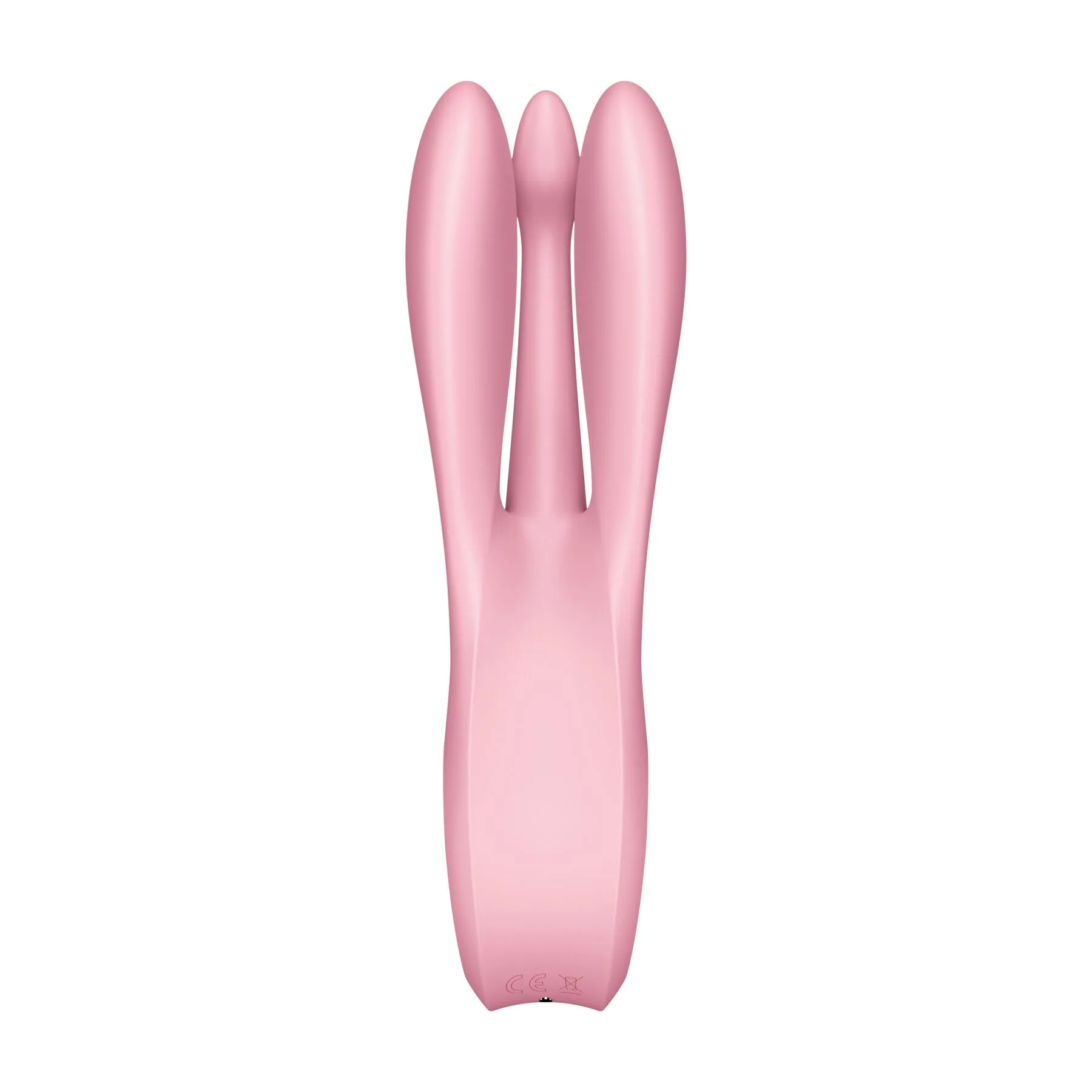 Кліторальний вібратор Satisfyer Threesome 1 Pink з трьома гнучкими пальчиками - Зображення 4