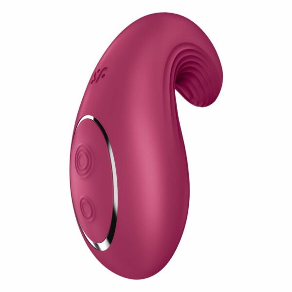 Вібратор Satisfyer Dipping Delight Berry, 2 мотори, гнучкий кінчик - Зображення 6
