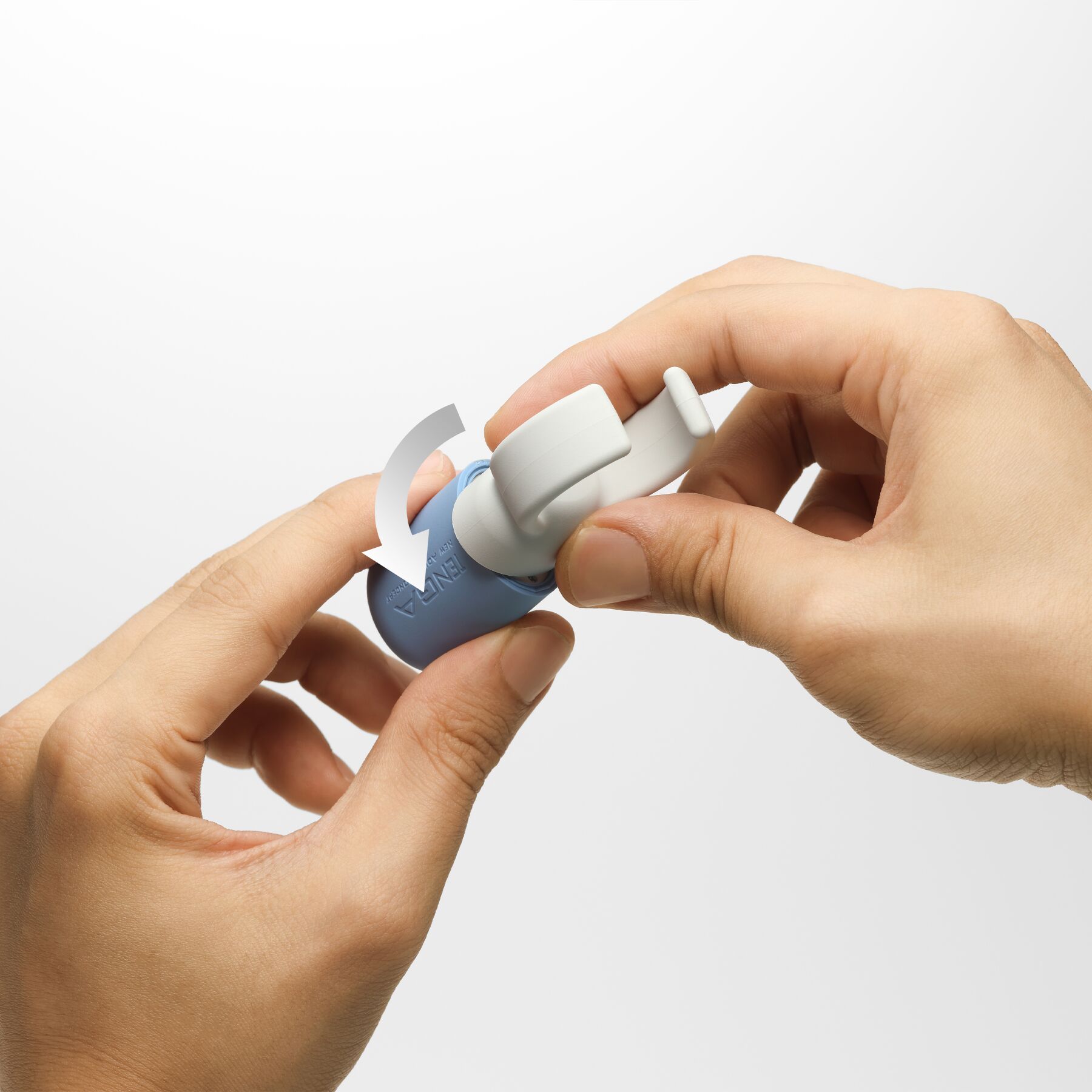 Вібратор на палець Tenga SVR one BLUE - Зображення 4