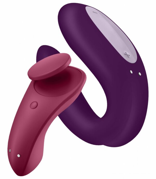 Набір Satisfyer Partner Box 1 (вібратор для пар Double Joy + вібратор у трусики Sexy Secret) - Зображення 3