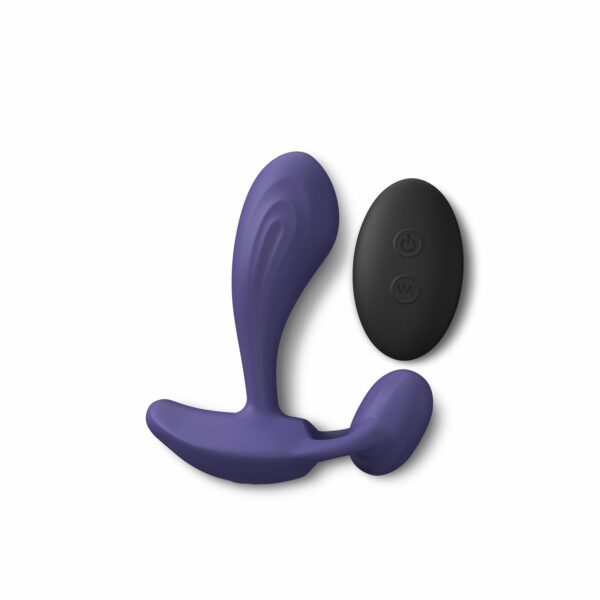 Вібратор Love To Love WITTY - MIDNIGHT INDIGO, універсальний, точки G+P, пульт ДК - Зображення 6