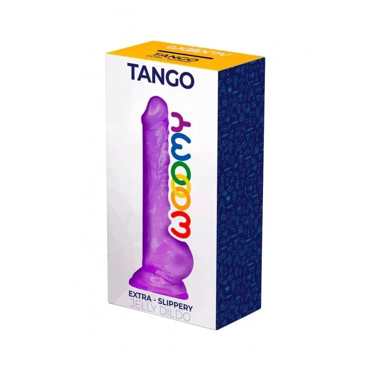 Фалоімітатор Wooomy Tango, з присоскою, довжина 18 см, діаметр 3,2 см - Зображення 2